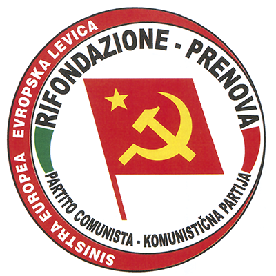 PARTITO DELLA RIFONDAZIONE COMUNISTA SINISTRA EUROPEA STRANKA KOMUNISTIČNE PRENOVE EVROPSKA LEVICA